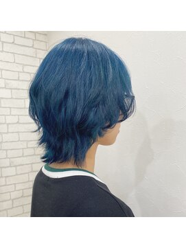 シェアサロン ちょきちょき ブルーカラー