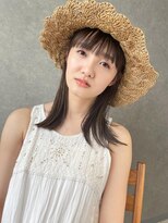 オブジェ シエル(obje't ciel)&nbsp;【obje't ciel】オリーブベージュ×ハイライト【暮石 唯】