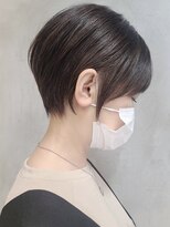 エリマ 調布(elima)&nbsp;丸みショート/ショートヘア/イルミナカラー/アッシュ/前髪あり