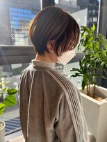 ジーナ セントラル銀座(Zina)&nbsp;小顔ボブ＊センターパート＊くびれヘア