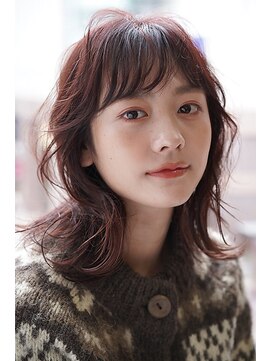 ヘアサロン ウエーブ 流山店 ミディアムヘア