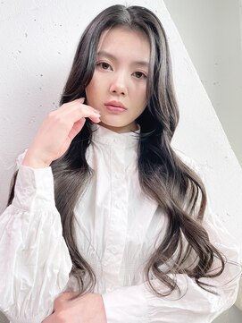 アイティーバイアルバム 下北沢店(IT by ALBUM) くびれヘア_ホワイトグレージュネビージュこなれミディ_29010