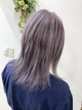 ヘア ライフ セリス(hair life Celis) ラベンダーグレー