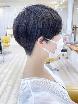 モリオ フロム ロンドン 成増店 【morio成増/児玉】刈り上げショート 黒髪