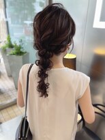 ラボー ノースプラザ店(LA'BO)&nbsp;編みおろしヘアセット