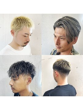 ヘアーワークス ヘルム 渋谷店(HAIR WORKS HELM) [HELM渋谷］メンズカラー