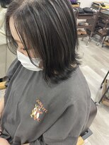 トロンヘアー(tronc hair)&nbsp;白髪ボカシのハイライト