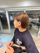 エイト 沖縄豊崎店(EIGHT toyosaki) 【EIGHT 豊崎】お客様スタイル_初ブリーチベージュ