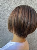 ミントベージュカラー