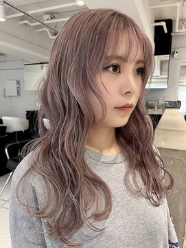 プネル 渋谷(PUNEL) ピンクカラー/ブリーチカラー/ケアブリーチ/ブリーチ