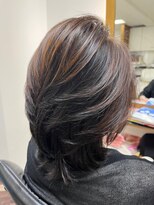 ヘアークラフト サン 住吉店&nbsp;[ヘアークラフトサン] 大人女性に◎くびれミディアムスタイル