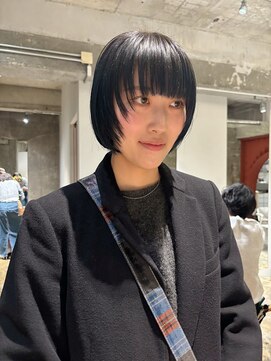 ハマモト 顔まわりレイヤー ボブ