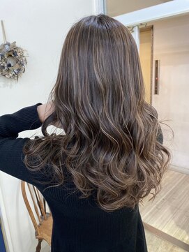 ラゴム 池袋(LAGOM) 切りっぱなしボブ/美髪/ピンクブラウン[池袋/髪質改善]