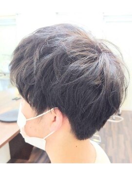 エノモト(ENOMOTO) 20代30代メンズショート×黒髪無造作ヘアスタイル