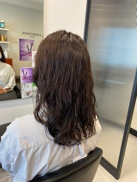アフロディーテギンザ 日本橋人形町店(APHRODITE GINZA) 髪質改善/韓国ウェーブ/ハッシュカット/30代40代/人形町
