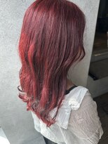 アールプラスヘアサロン(ar+ hair salon) pink red