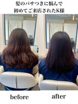 ルコール(luCall)&nbsp;白髪染め/髪質改善/ツヤ髪/カウンセリング/縮毛矯正【津田沼駅】