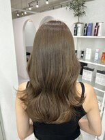 ジーナ 渋谷神南(Zina)&nbsp;『ブリーチなしで作る透明感ベージュ』森川士音