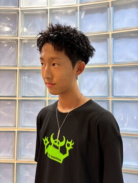 ビビディ バビディ ブー 河原町三条店(Bibbidi.bobbidi.boo) メンズフェザーショート　スパイキーショート　メンズショート