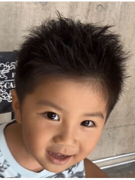 ヘアカロン 熊本本店(Hair CALON) キッズカットスパイキーショート