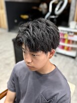 フォンド 津田沼(fond.)&nbsp;ベリーショート/ダークアッシュ/ニュアンスパーマ/韓国マッシュ