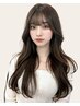 前髪カット+トリートメント ￥4,500 [顔周り/前髪カット/レイヤーカット/韓国]