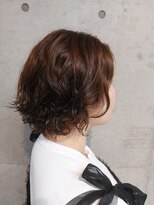 タエビスアリッサム(Taebis Alyssum) ショートボブのくるっんとパーマ(北習志野、似合わせパーマ)