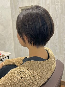 コルテ 倉敷西坂店(CoRte.) くびれショート/ハンサムショート/丸みシルエット/小顔カット