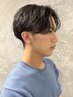 【スタイリング自在】メンズカット＋ナチュラルパーマ＋15分スパサービス