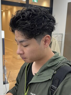 ロンド ローガン 名駅(Lond LOGAN) メンズオールバック極道パーマ　14