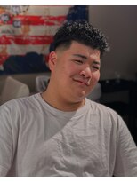 サンアンドマーリィズバーバー 駅前店(SON&MARLEY'S BAR BER)&nbsp;極道パーマ/本厚木/フェード