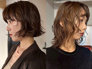 イシュー(issue)の写真/Cutと連動したPerm Style