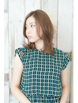 ヘアーパーク マンボ(HAIR PARK MAMBO) レイヤーミディアム 透け感 ルーズヘア【hair park MAMBO 豊田】