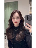 ラベスト キョウト(LOVEST)&nbsp;髪質改善◆チョコレートブラウン　前髪なしレイヤー