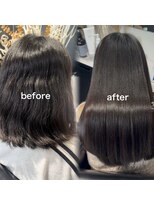 フラグス(FLAGS)&nbsp;1年後も艶髪続く/縮毛矯正＋髪質改善美髪tr