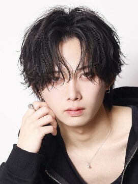 リップス 表参道店(LIPPS) ラウンドセンターパートソフトツイストスパイラル