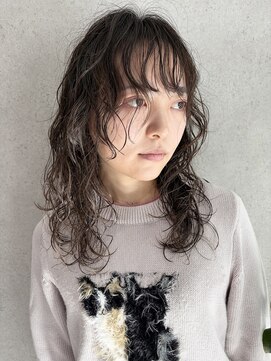 ヤリーバイミクマル(yaree by micmal.) 春こそパーマ!暗髪でも垢抜けるニュアンスパーマ×レイヤー