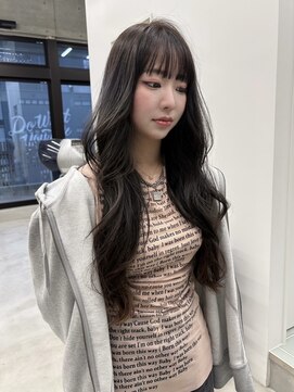 ウム(umu.) layer / long layer / 韓国hair / ハッシュカット / 韓国巻き