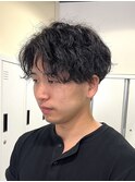 メンズパーマ/リバースシャドウパーマ/ニュアンスパーマ/茅ヶ崎