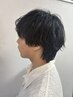 〈メンズにも人気〉似合わせカット＋シャンプー＋眉カット　￥6600