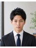 【ビジネスマン】カット＋トップポイントパーマで清潔感UP