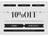 AIRI限定 ★３.４.５月ご来店されたお客様限定★全メニュー１０％OFFクーポン