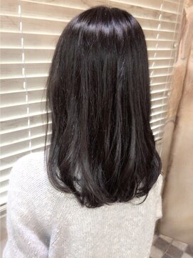 ブリック(BRICK) 【Drカラー】黒染め風×アッシュグレイ