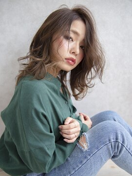 アンジュ 南海なんば駅前店(ange treatment & head spa) エアリーデザインパーマ【ange treatment & head spa】