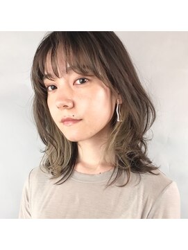 ラグゼ(Luxe) 人気のミディアムレイヤ×グレージュカラー【Luxe高橋】表参道