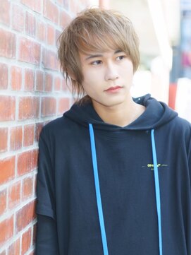 クリエイション ヘアメイク(Creation HAIR MAKE) ウルフマッシュ×ミルクティベージュ