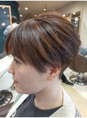仙台D ボブ×レイヤー×ひし形 こだわりショート 骨格矯正カット