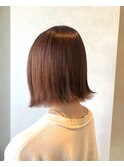 ぱつっとカット