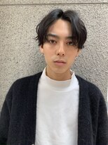 メンズヘアトーキョー(MEN'S HAIR TOKYO)&nbsp;外ハネ/黒髪/トランクスヘア/ポイントパーマ