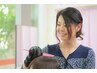 ハーブカラー根元染め（リタッチ）+炭酸泉+ハホニコトリートメント　　6300